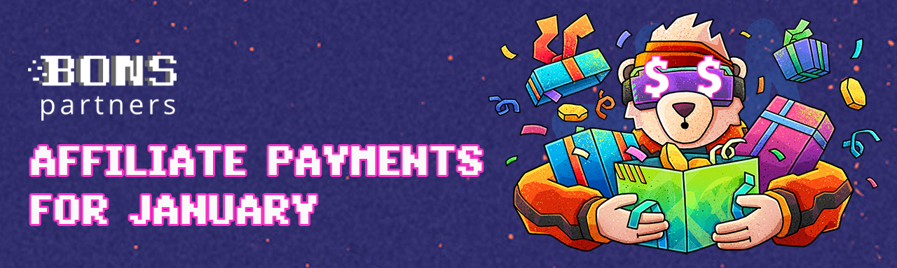 AFFILIATE PAYMENTS FOR JANUARY