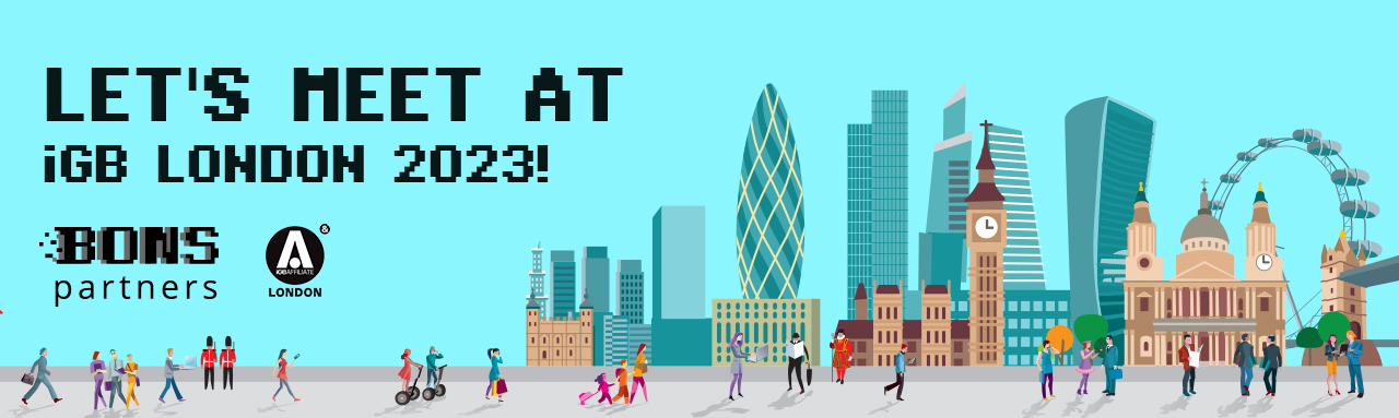 LET'S MEET AT iGB LONDON 2023!