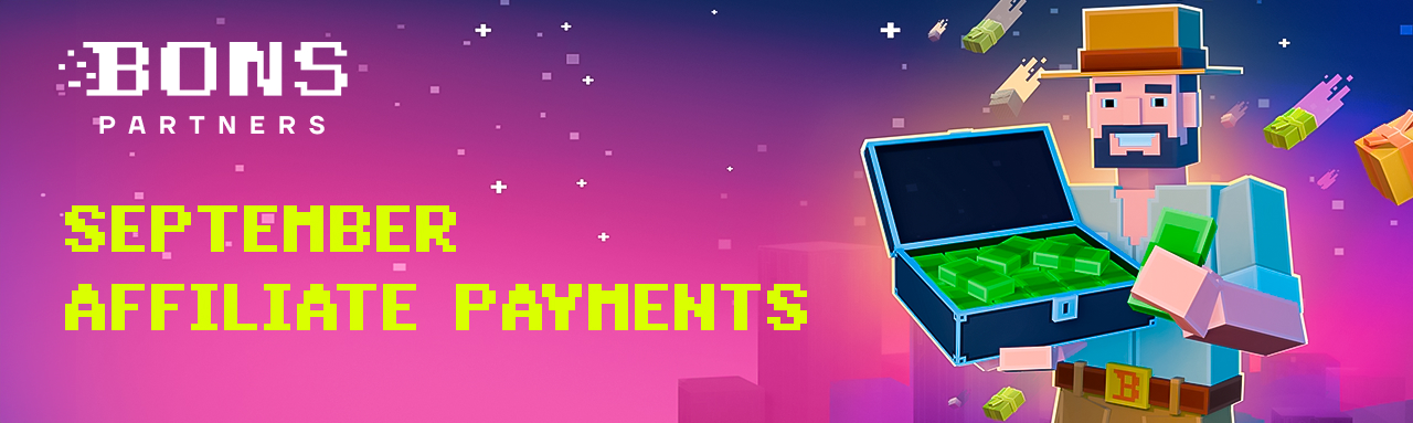 SEPTEMBER AFFILIATE PAYMENTS